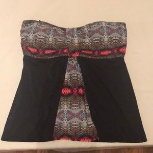 Aztec Print Tankini top